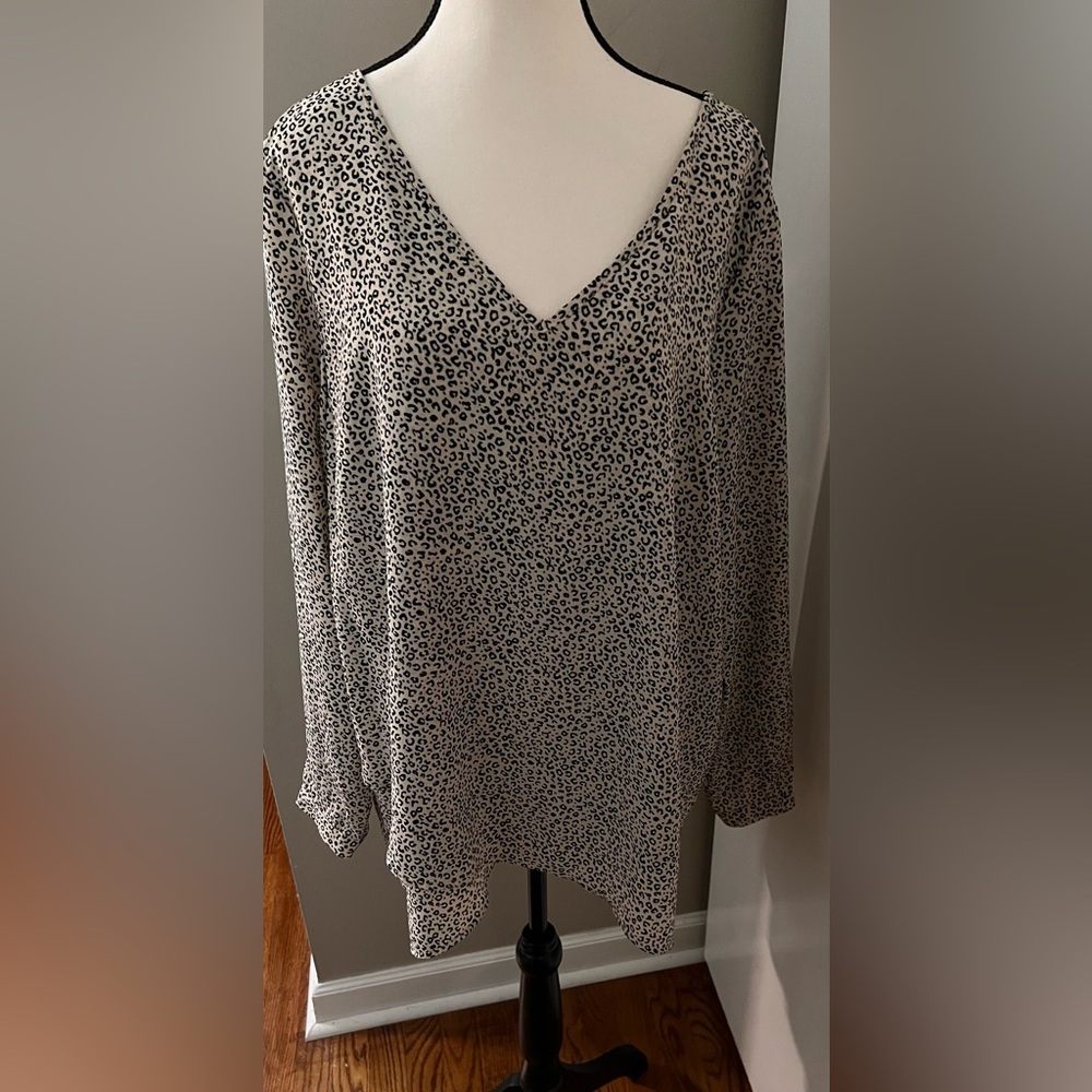 Leopard Print Women's Top